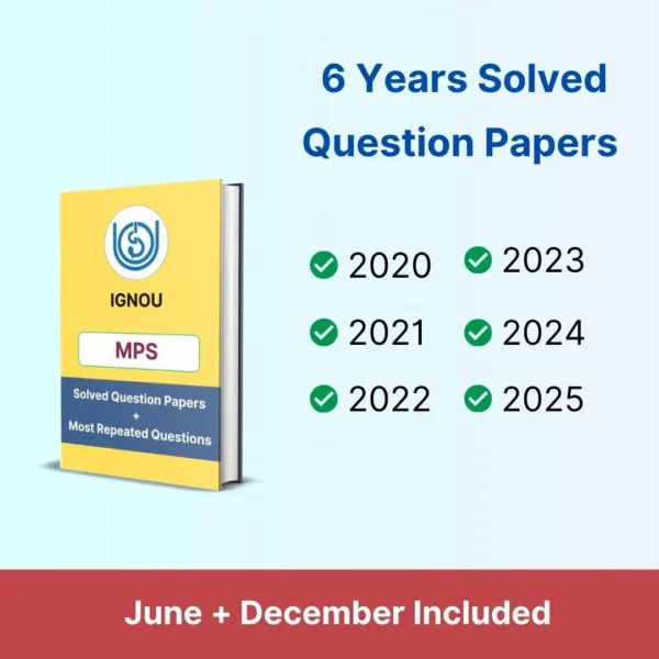 MPS 1st Year Most Repeated Questions + Solved Question Papers