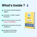 IGNOU BCA_NEW 1st Semester Solved Question Papers eBook - Image 6