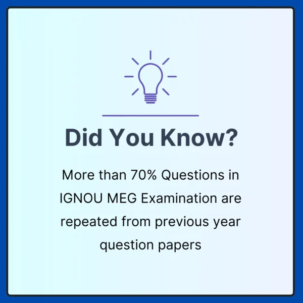 IGNOU MEG Solved Question Papers eBook - Image 6