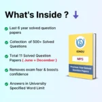 MPS 1st Year Previous Years Solved Question Papers - Image 5